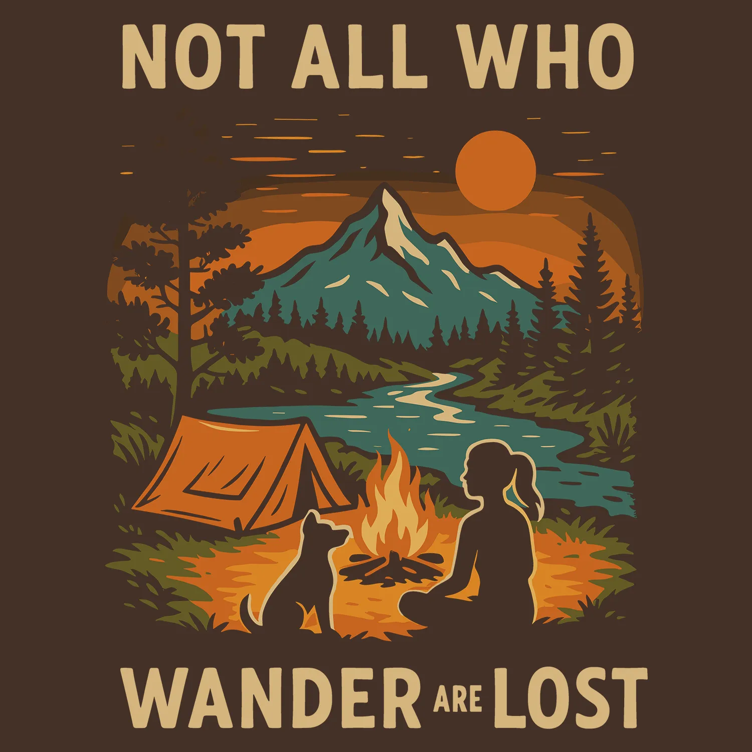 Wander Together (Adult Hoodie) sold by PAWZ product image thumbnail 3