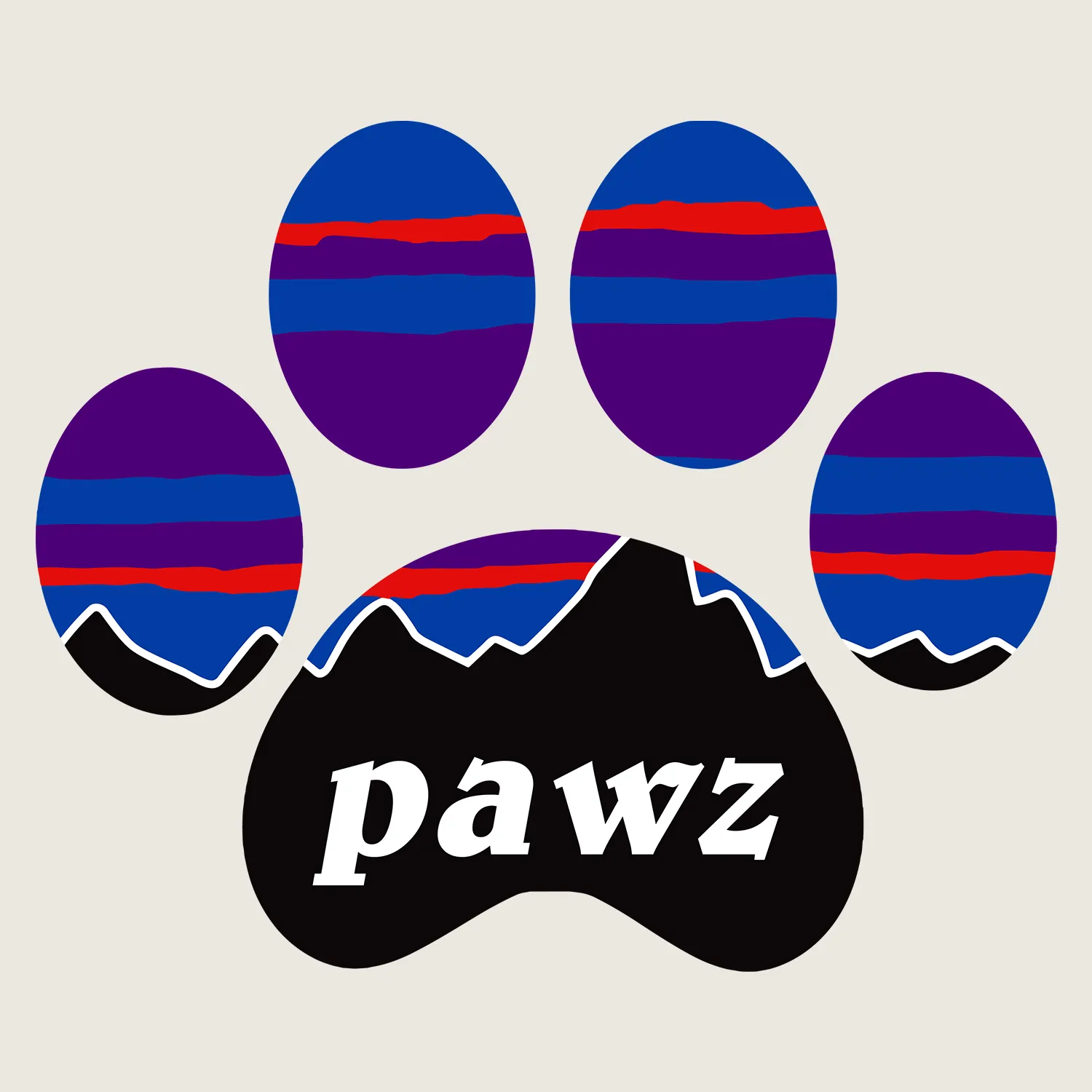Pawz Peaks (Adult Hoodie) sold by PAWZ product image thumbnail 3