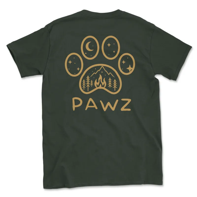 Cozy Campfire (Adult Short Sleeve T-Shirt) sold by PAWZ