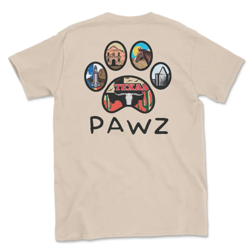 Texas Highlight (Super Sale) (Adult Short Sleeve T-Shirt) (100% Donation) made by PAWZ