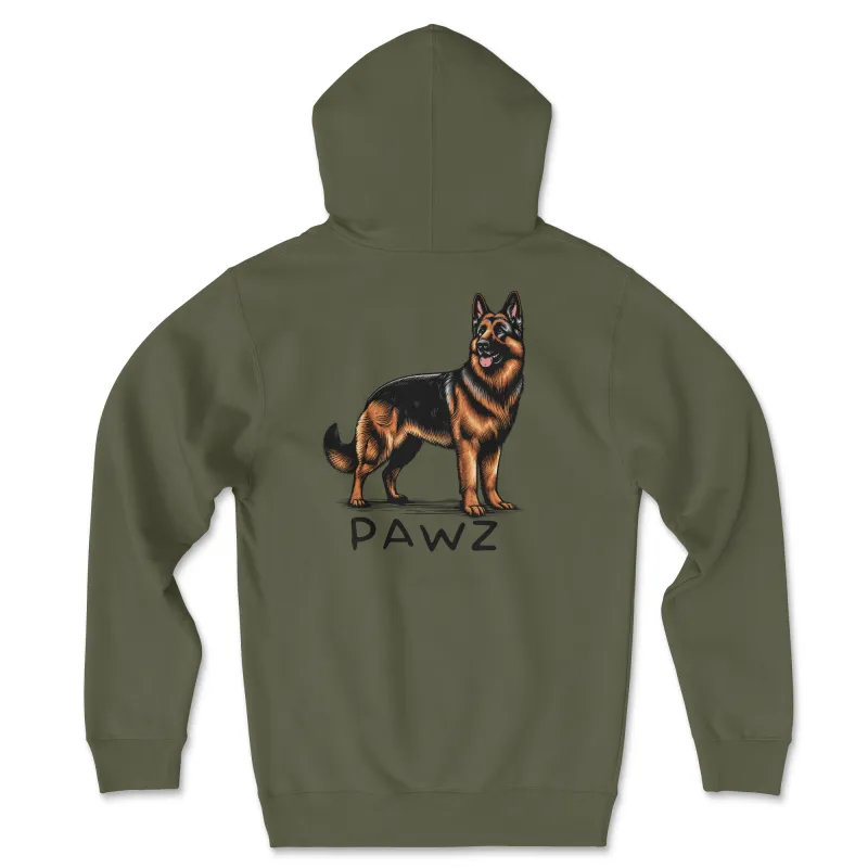 German Shepherd (Super Sale) (Adult Hoodie) sold by PAWZ