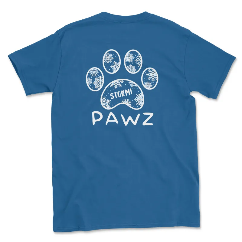 Stormi Snowflake (Adult Short Sleeve T-Shirt) sold by PAWZ