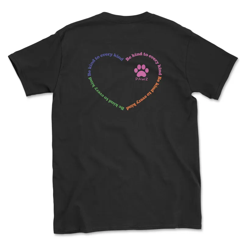 Be Kind (Adult Short Sleeve T-Shirt) sold by PAWZ