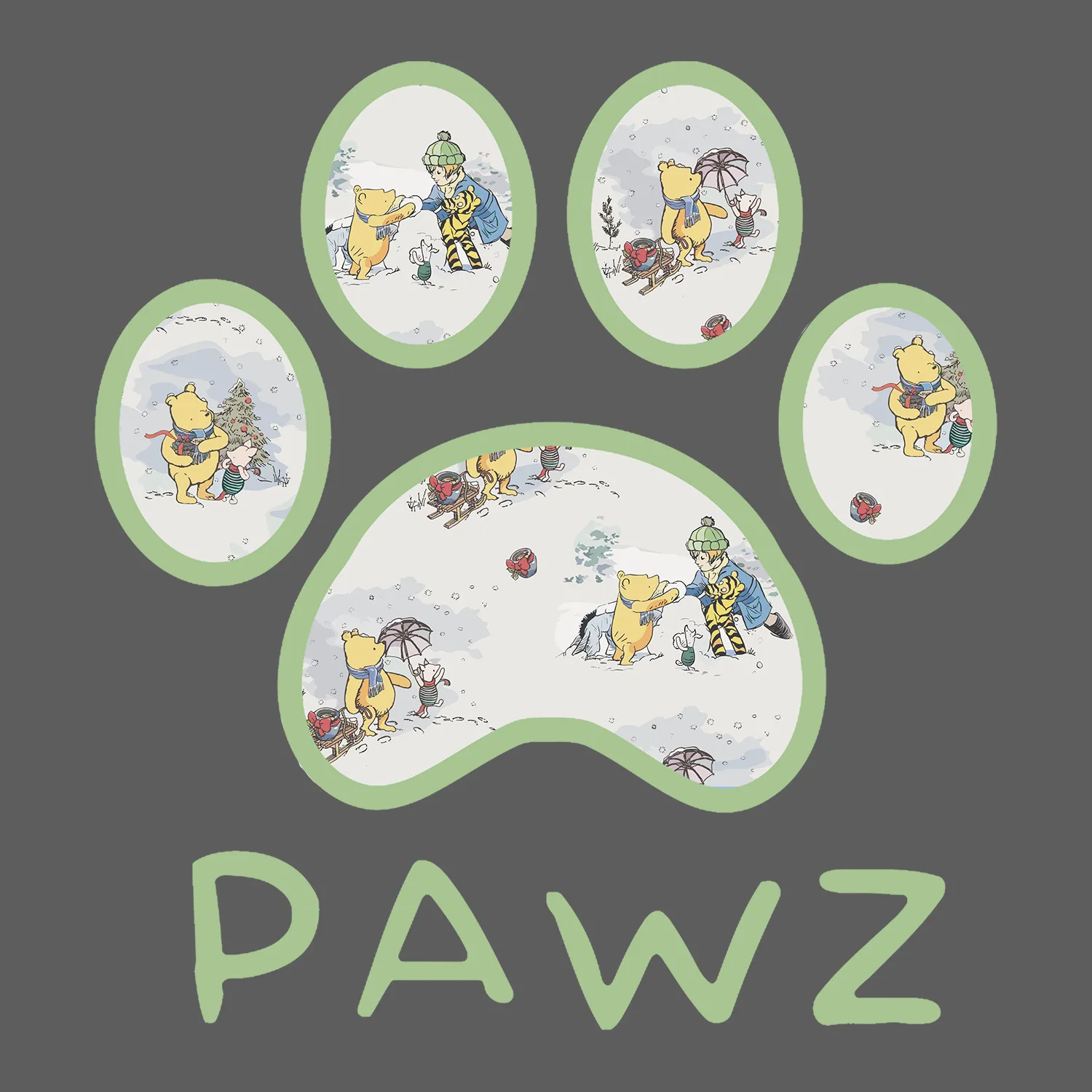 Favorite Time Of Year (Adult Short Sleeve T-Shirt) sold by PAWZ product image thumbnail 3