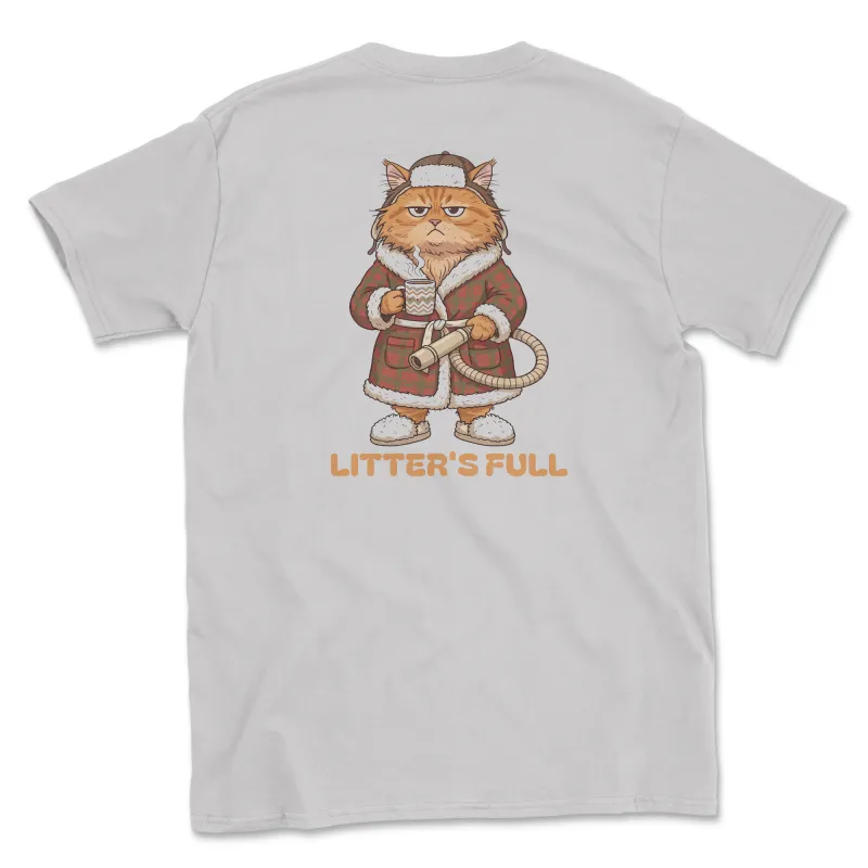 Litter's Full (Adult Short Sleeve T-Shirt) made by PAWZ