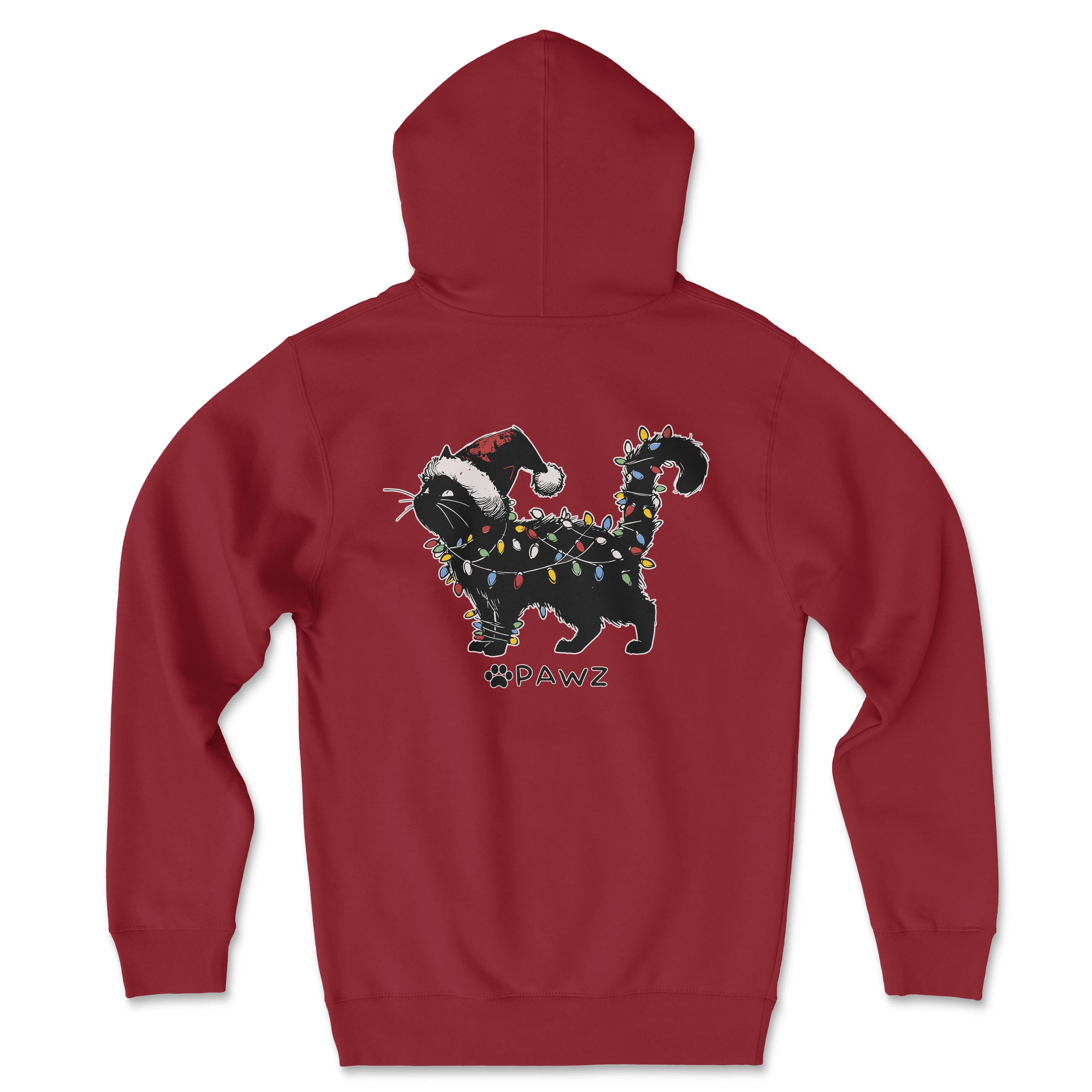 Christmas Kitty (Adult Hoodie) sold by PAWZ