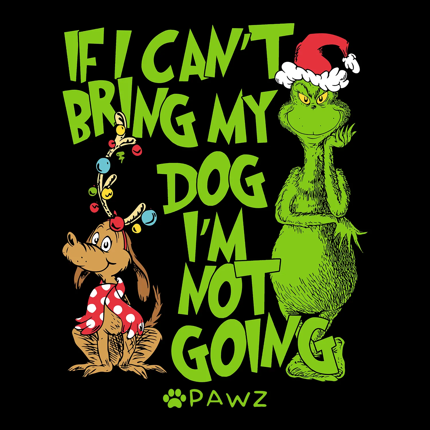 I'm Not Going (Adult Hoodie) sold by PAWZ product image thumbnail 3