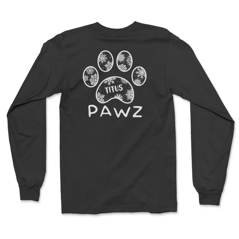 Titus Snowflake (Adult Long Sleeve) sold by PAWZ