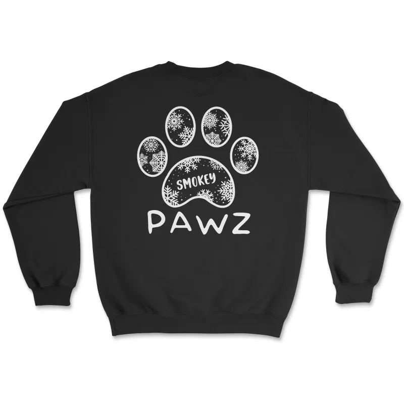 Smokey Snowflake (Adult Crewneck) sold by PAWZ