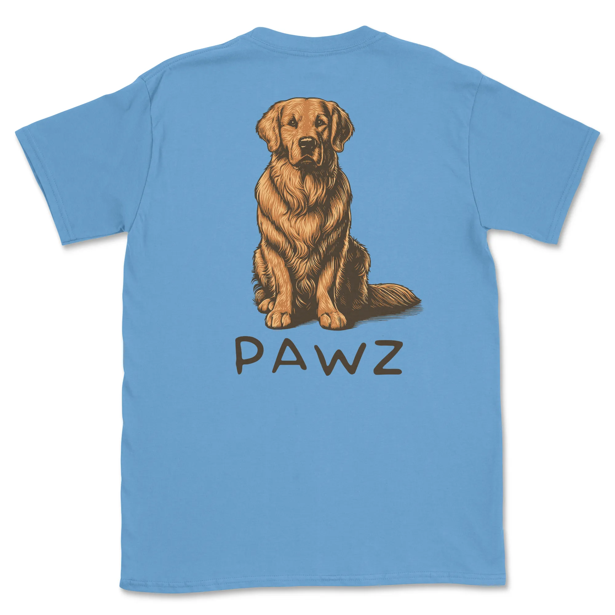 Golden Retriever (Adult Short Sleeve T-Shirt) (Super Sale) sold by PAWZ