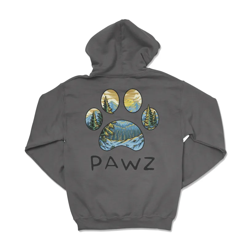 Mountain Sunset (Adult Hoodie) (Super Sale) made by PAWZ