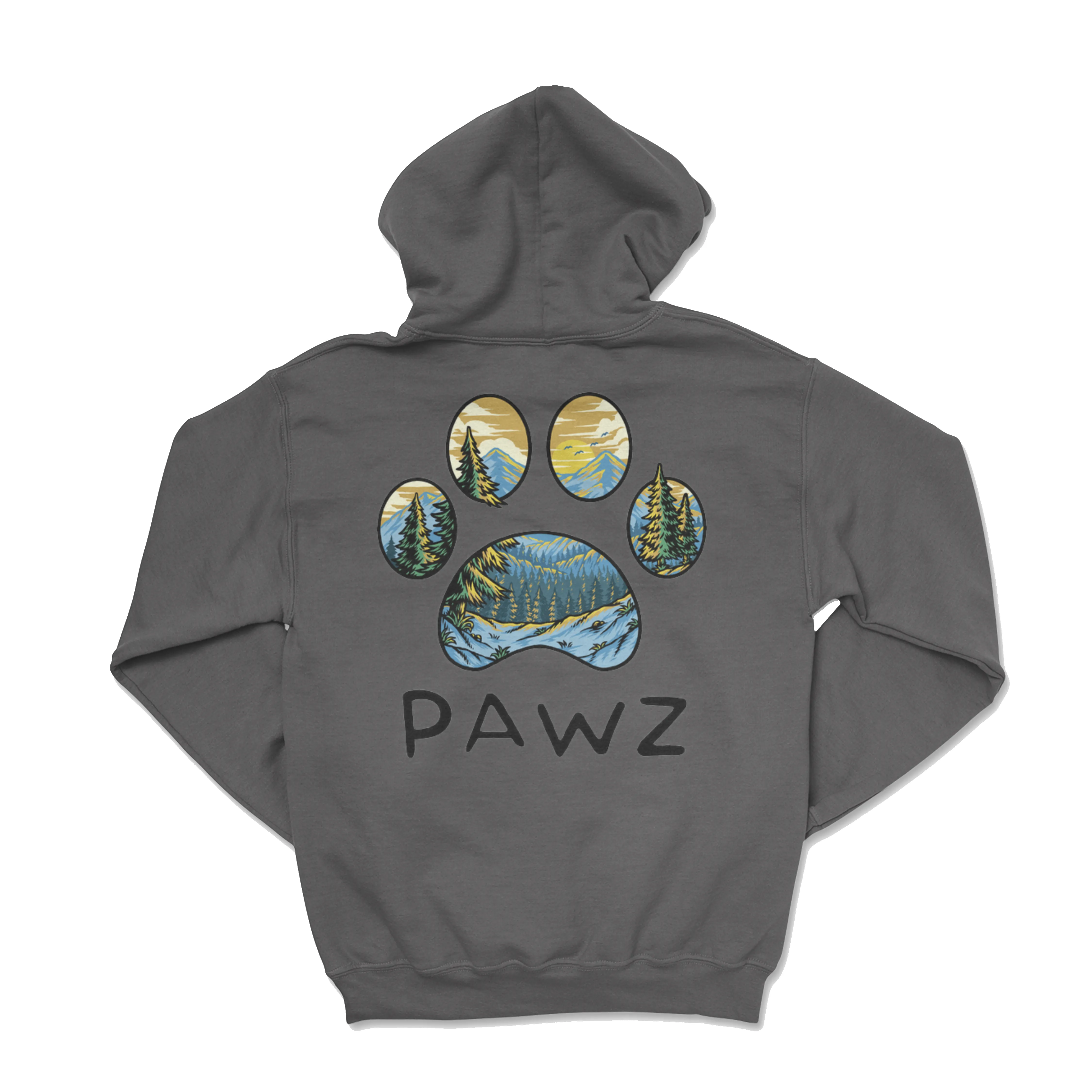 Mountain Sunset (Adult Hoodie) (Super Sale) sold by PAWZ