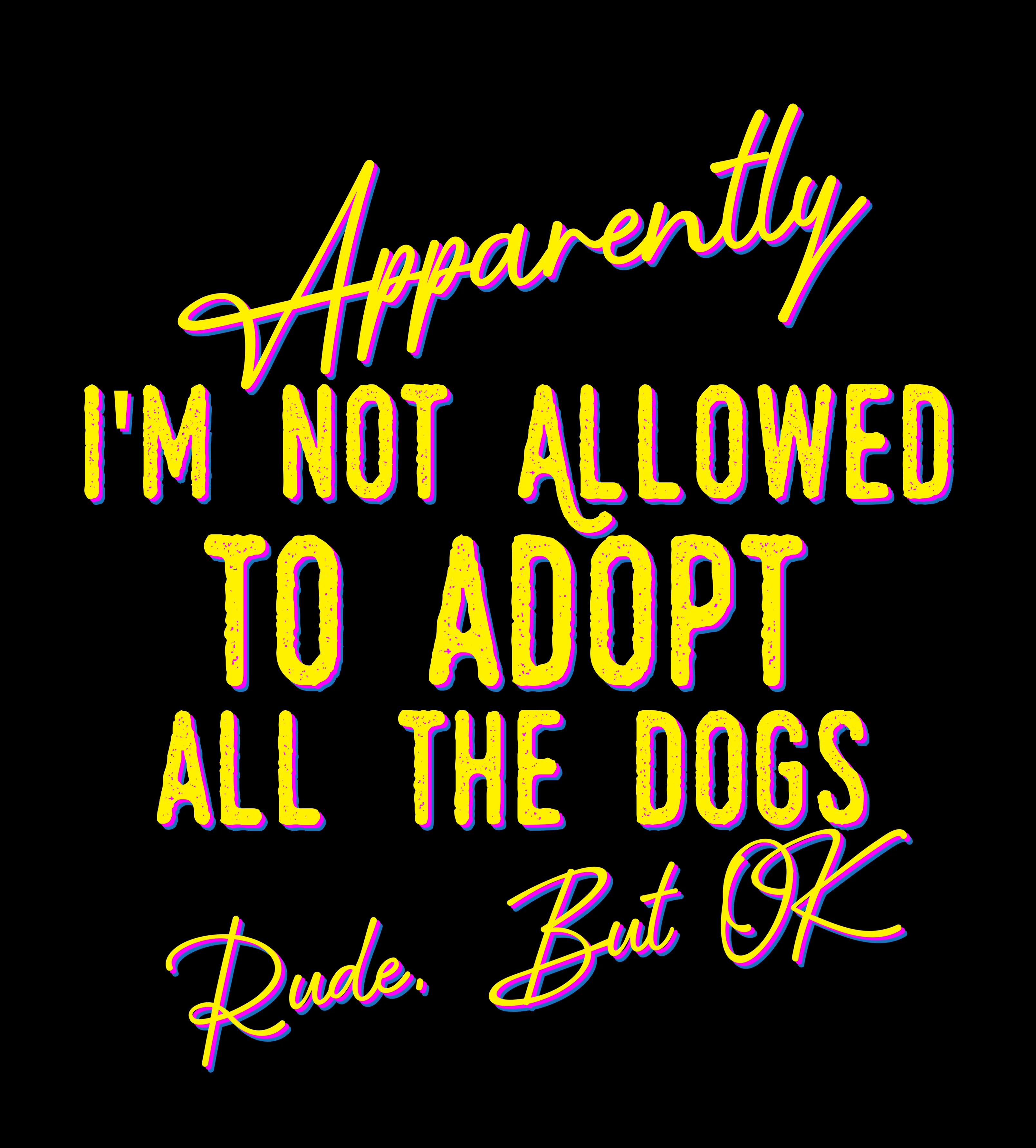 Apparently - Front Print (Adult Crewneck) (Super Sale) sold by PAWZ product image thumbnail 2