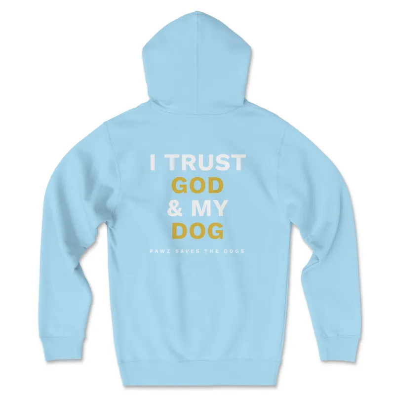 Trust - Light Blue (Adult Hoodie) made by PAWZ