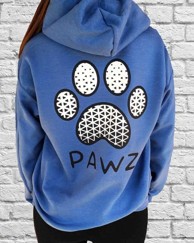 Hooded Indigo Visionary Print sold by PAWZ