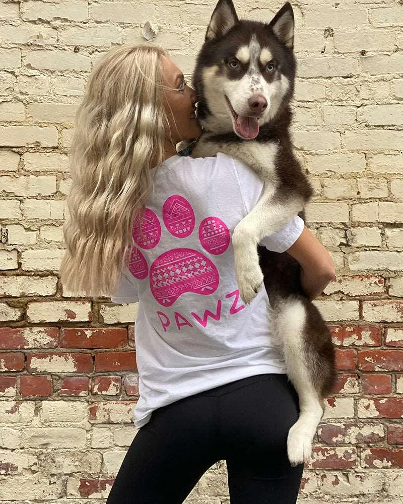 Pink Tribal Tee sold by PAWZ