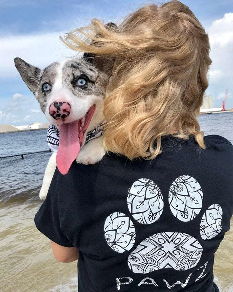 Lily Paw Tee sold by PAWZ