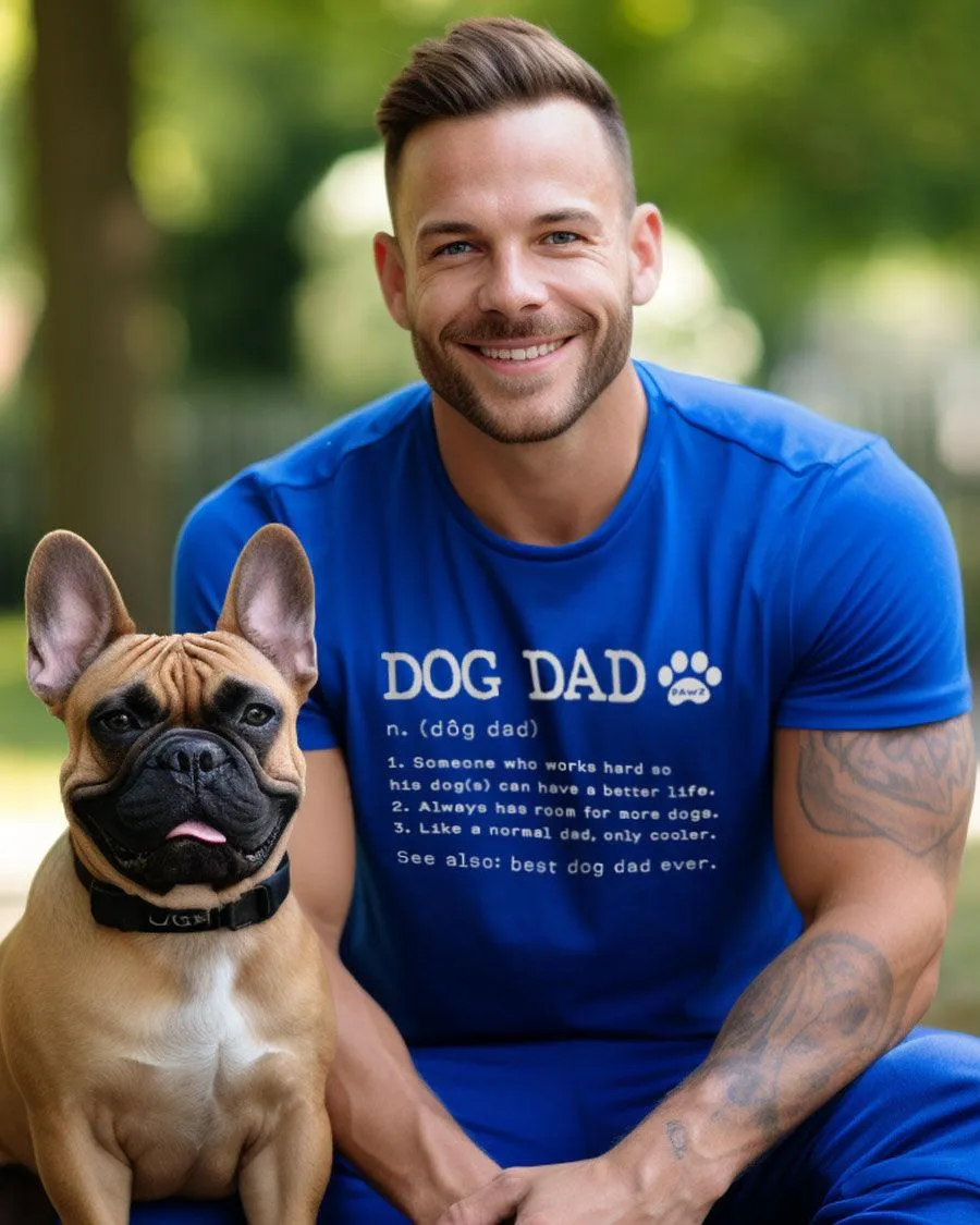 Dog Dad Definition Tee sold by PAWZ product image thumbnail 4
