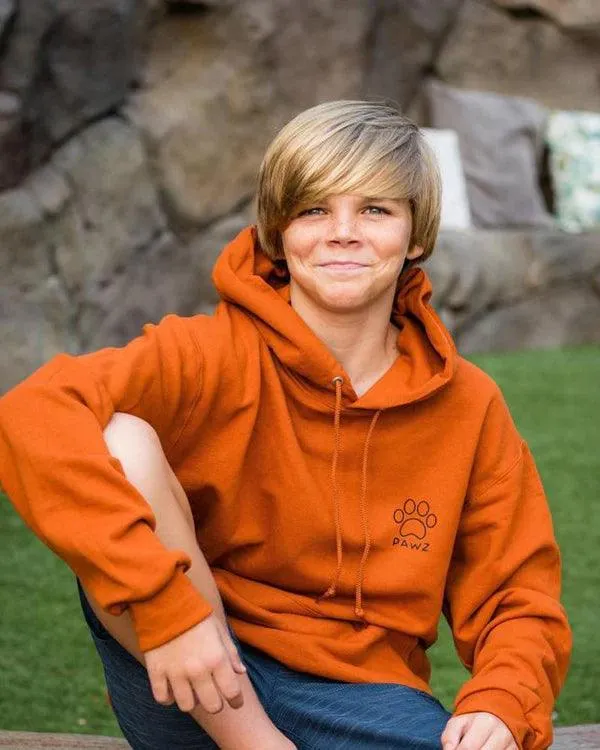 Black Print Classic College Hoodie sold by PAWZ product image thumbnail 5