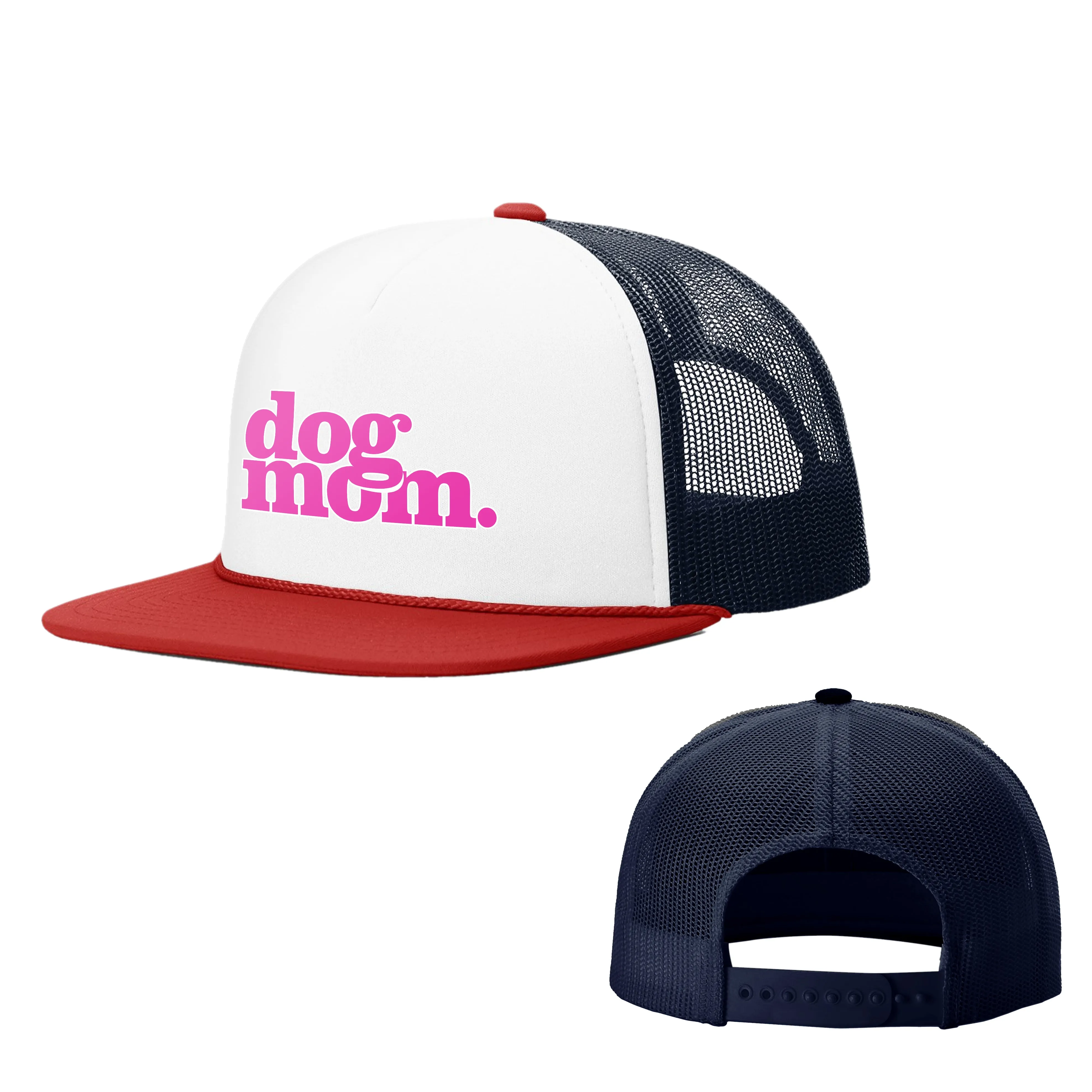 Dog Mom Foam Trucker Hats sold by PAWZ product image thumbnail 2