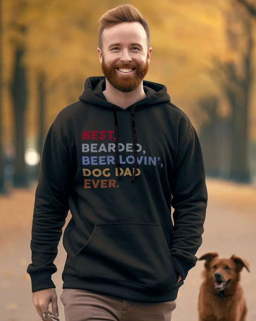 Bearded Dog Dad Hoodie sold by PAWZ