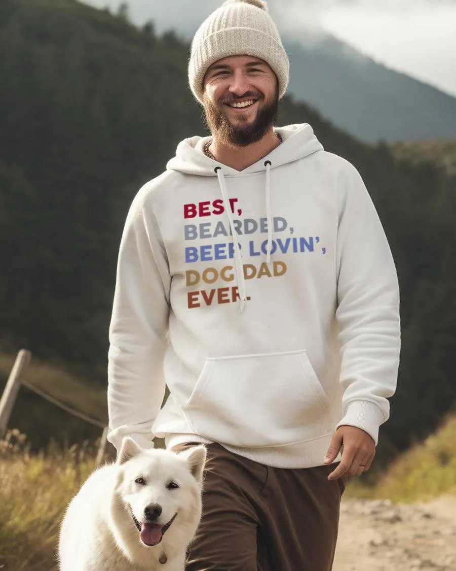 Bearded Dog Dad Hoodie sold by PAWZ product image thumbnail 3