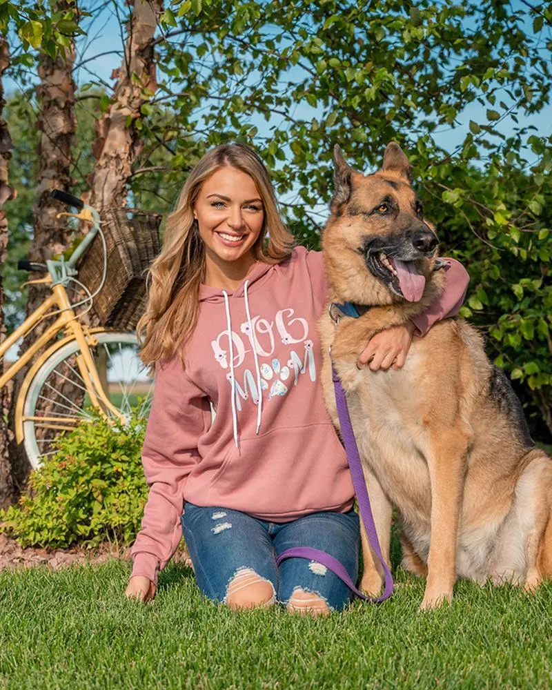 Floral Dog Mom Hoodie sold by PAWZ product image thumbnail 3