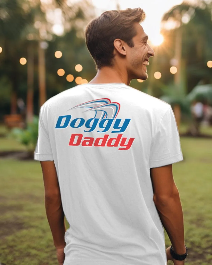 Doggy Daddy White Tee sold by PAWZ