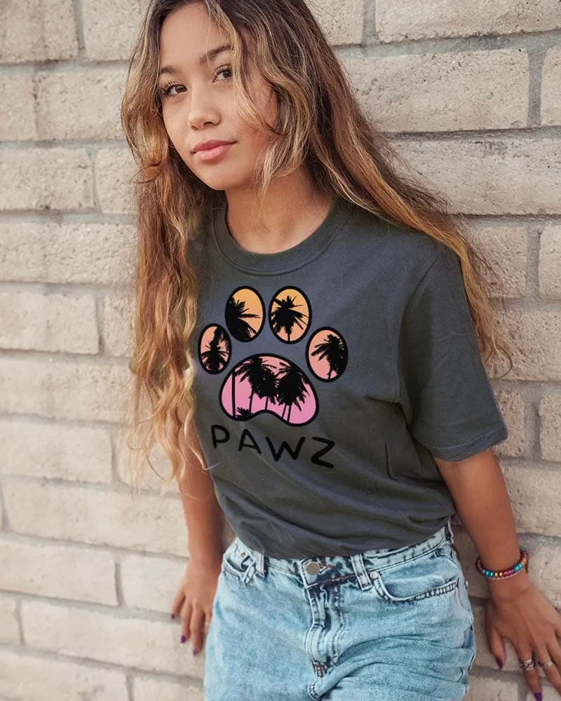 Maui Print Tee sold by PAWZ product image thumbnail 3