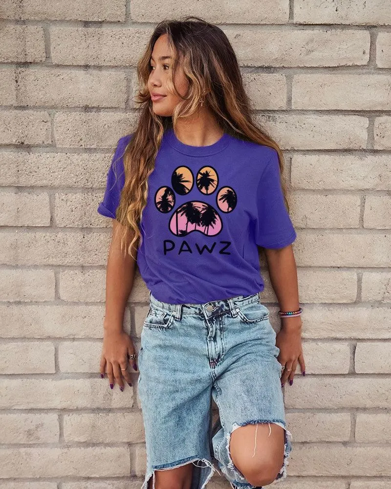 Maui Print Tee sold by PAWZ