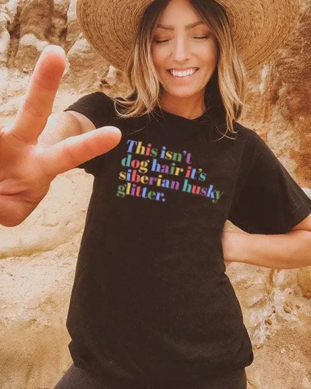 This Isn't Dog Hair Tee sold by PAWZ