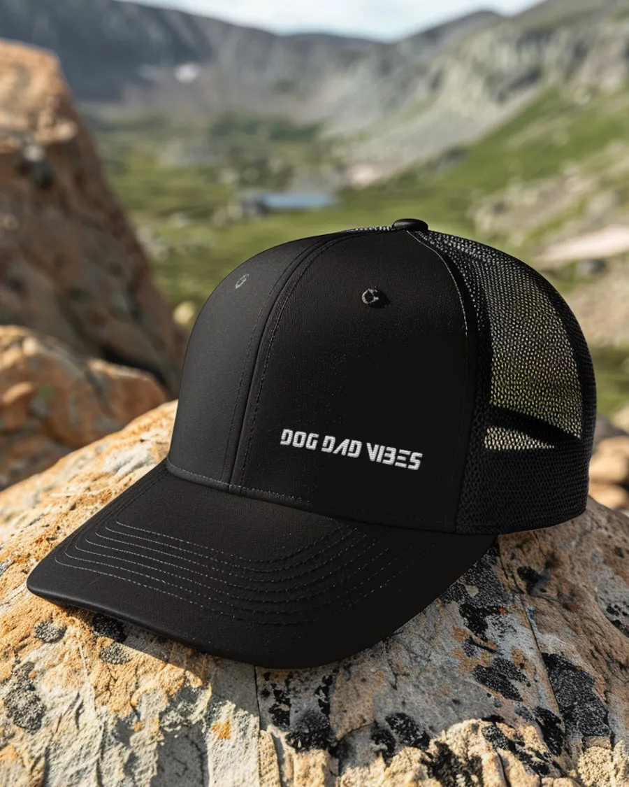 Dog Dad Vibes Hats sold by PAWZ