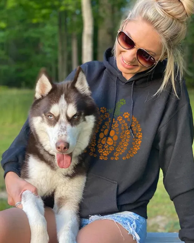 Pawz Pumpkin Hoodie sold by PAWZ