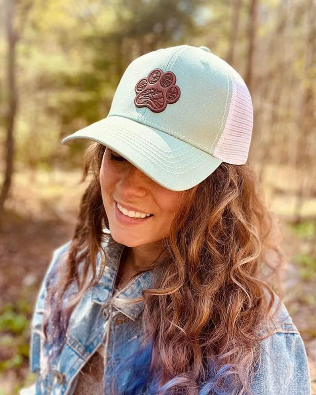 Hiking Leather Patch Women's Hat sold by PAWZ