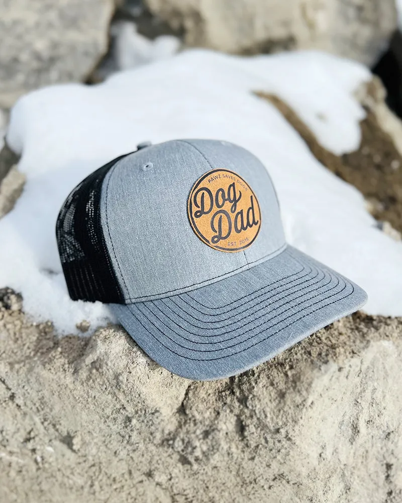 Dog Dad Stamp Suede Patch Hat sold by PAWZ product image thumbnail 2