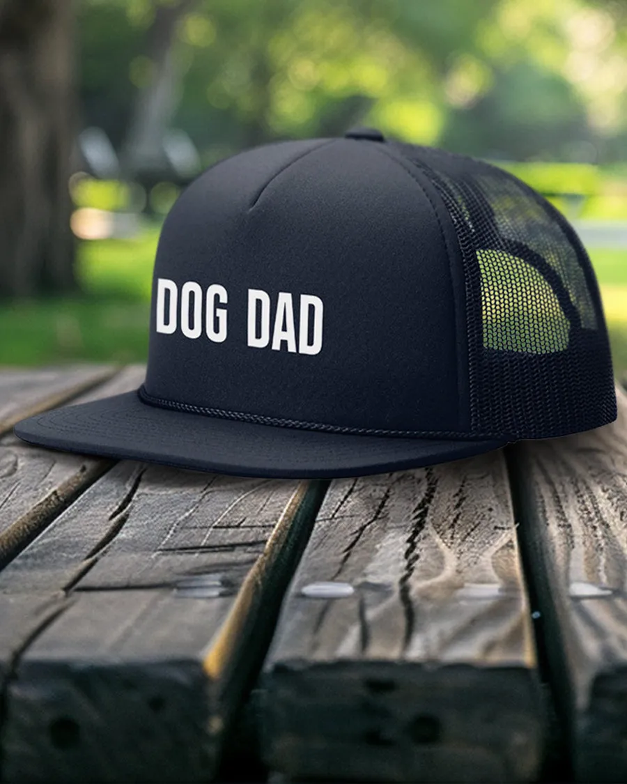 Dog Dad Foam Trucker Hats sold by PAWZ