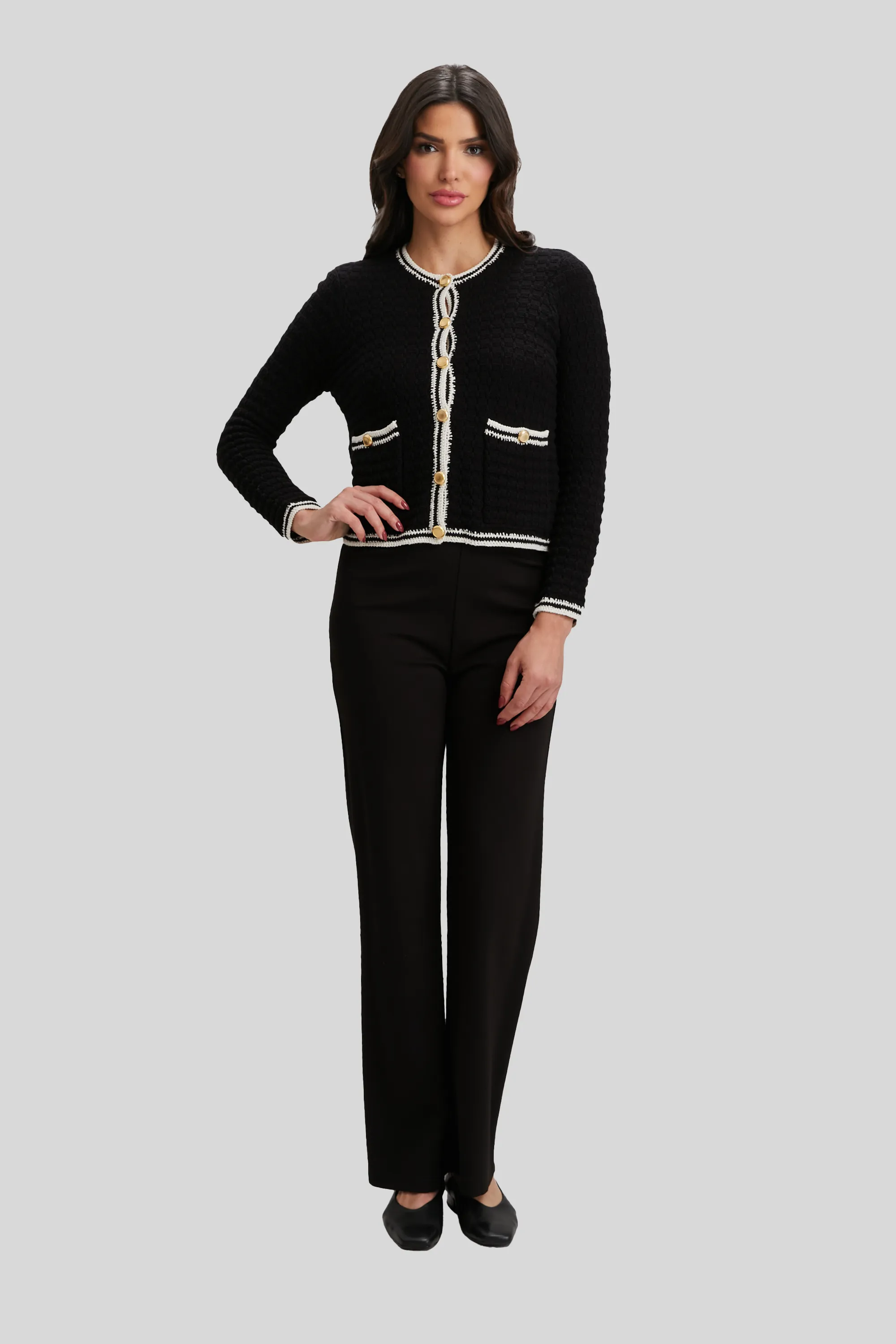 Crochet Detail Cardigan - FINAL SALE sold by Peace of Cloth