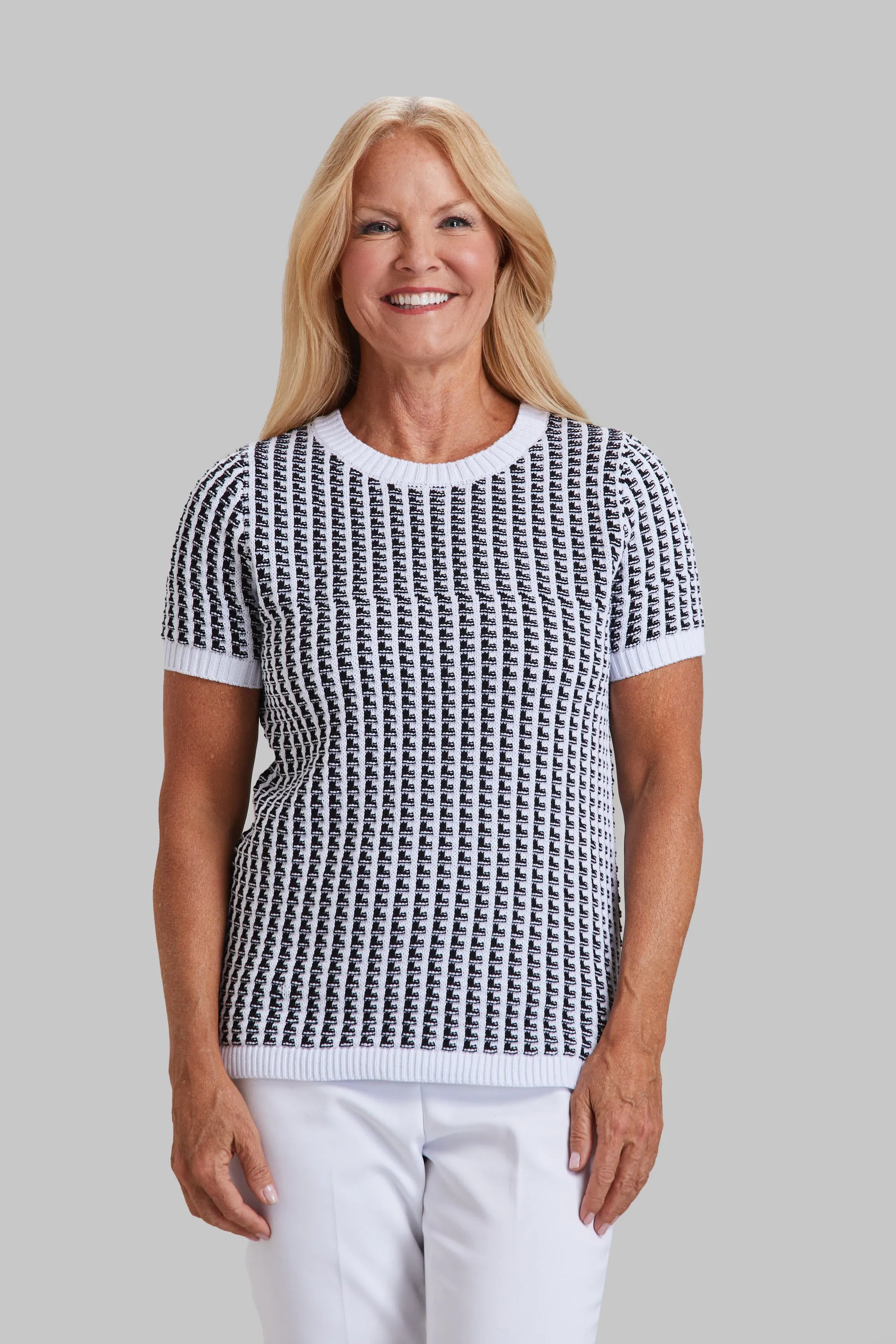 Short Sleeve Knit Crew sold by Peace of Cloth product image thumbnail 5