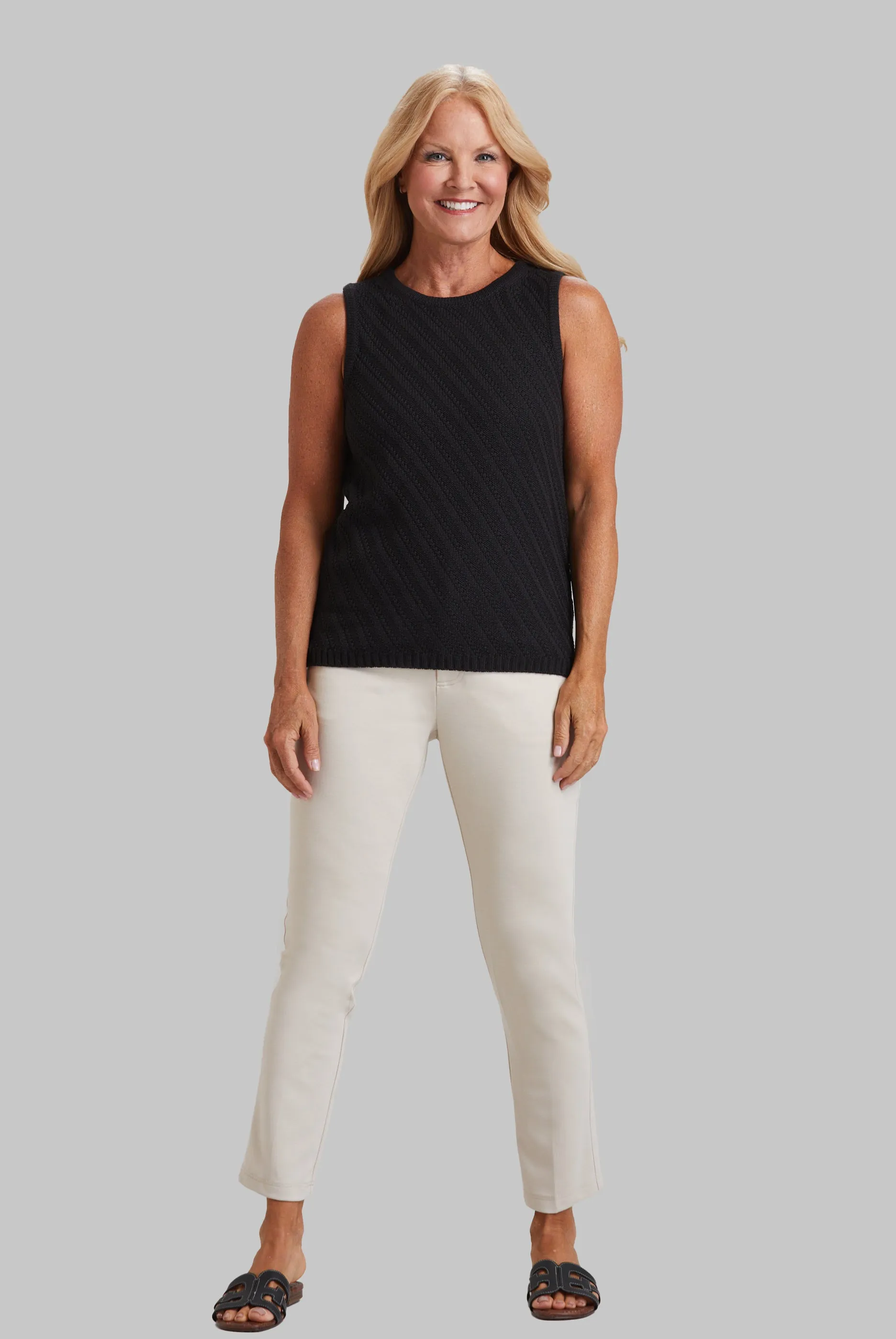 Sleeveless Knit Crew sold by Peace of Cloth product image thumbnail 5