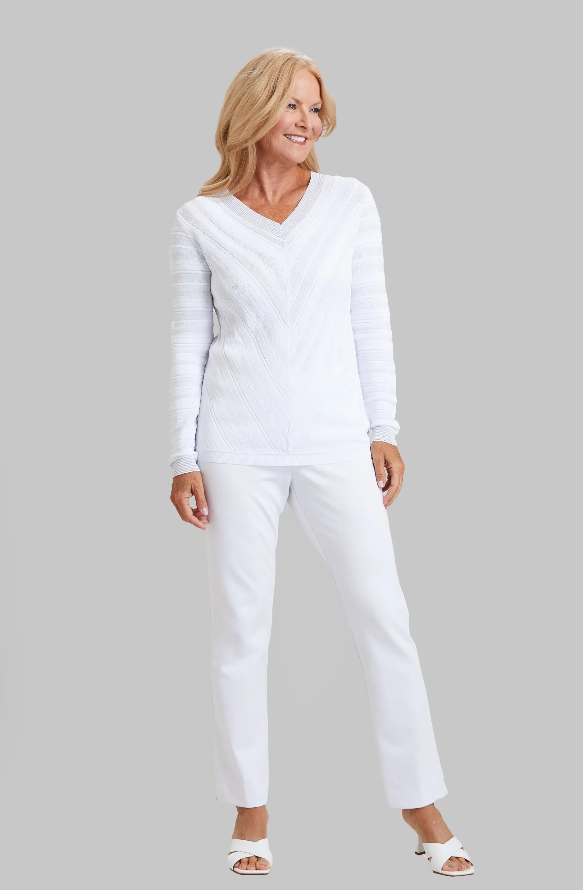 Miter V-Neck sold by Peace of Cloth product image thumbnail 2