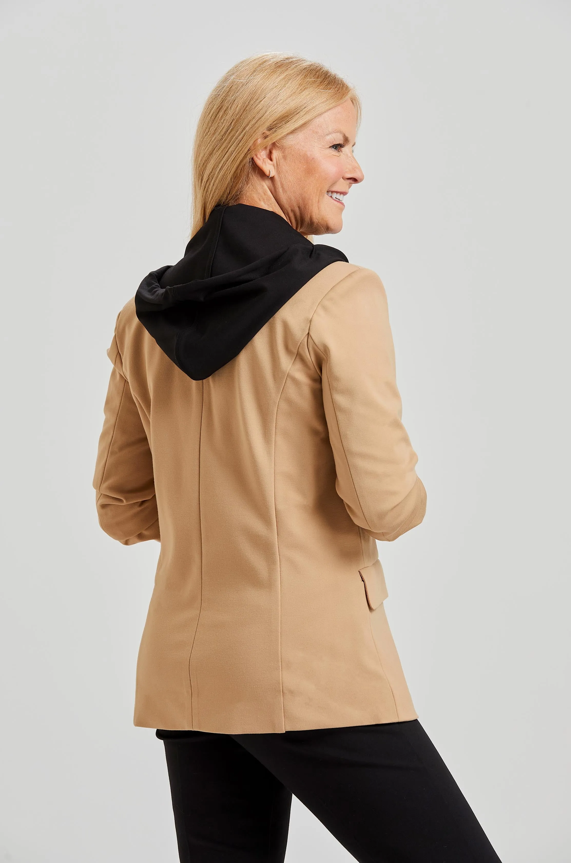 Ari Detachable Hood Jacket - Paramount Knit sold by Peace of Cloth product image thumbnail 5