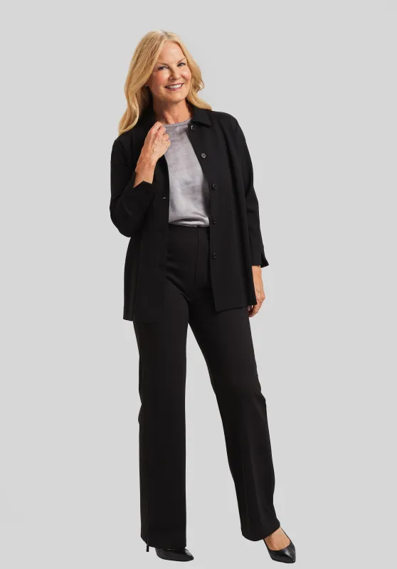 Kate Shirt Jacket - Paramount Knit sold by Peace of Cloth