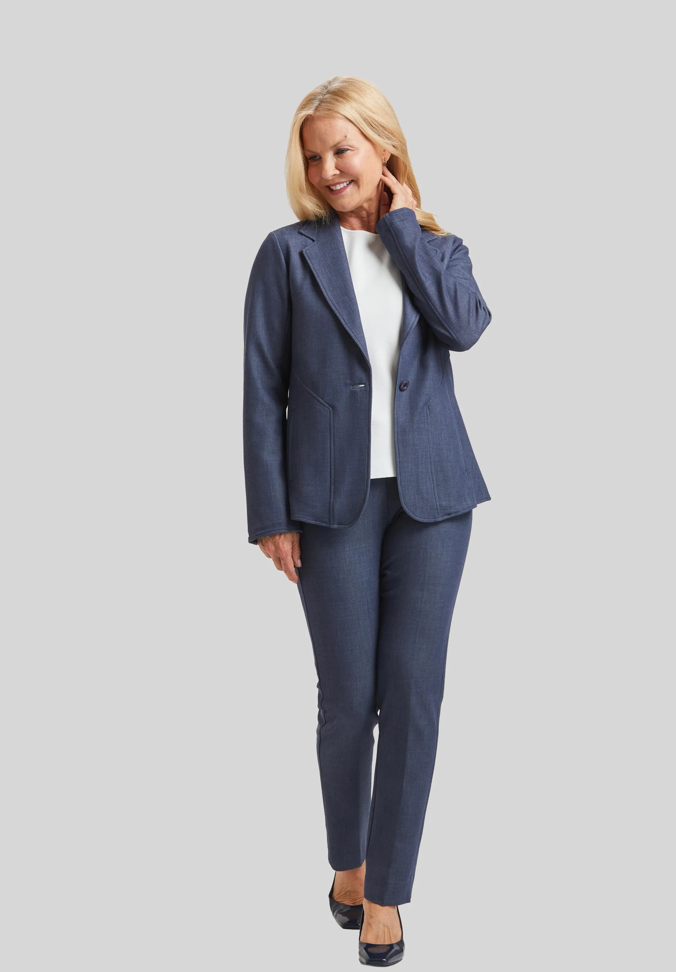 Annie Pull On Pant- Iconic Twill- FINAL SALE sold by Peace of Cloth product image thumbnail 5