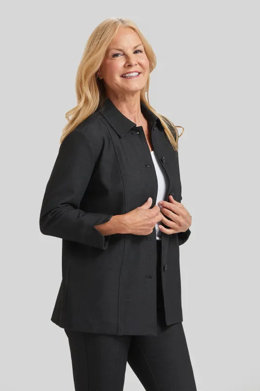 Kate Shirt Jacket- Iconic Twill-FINAL SALE sold by Peace of Cloth