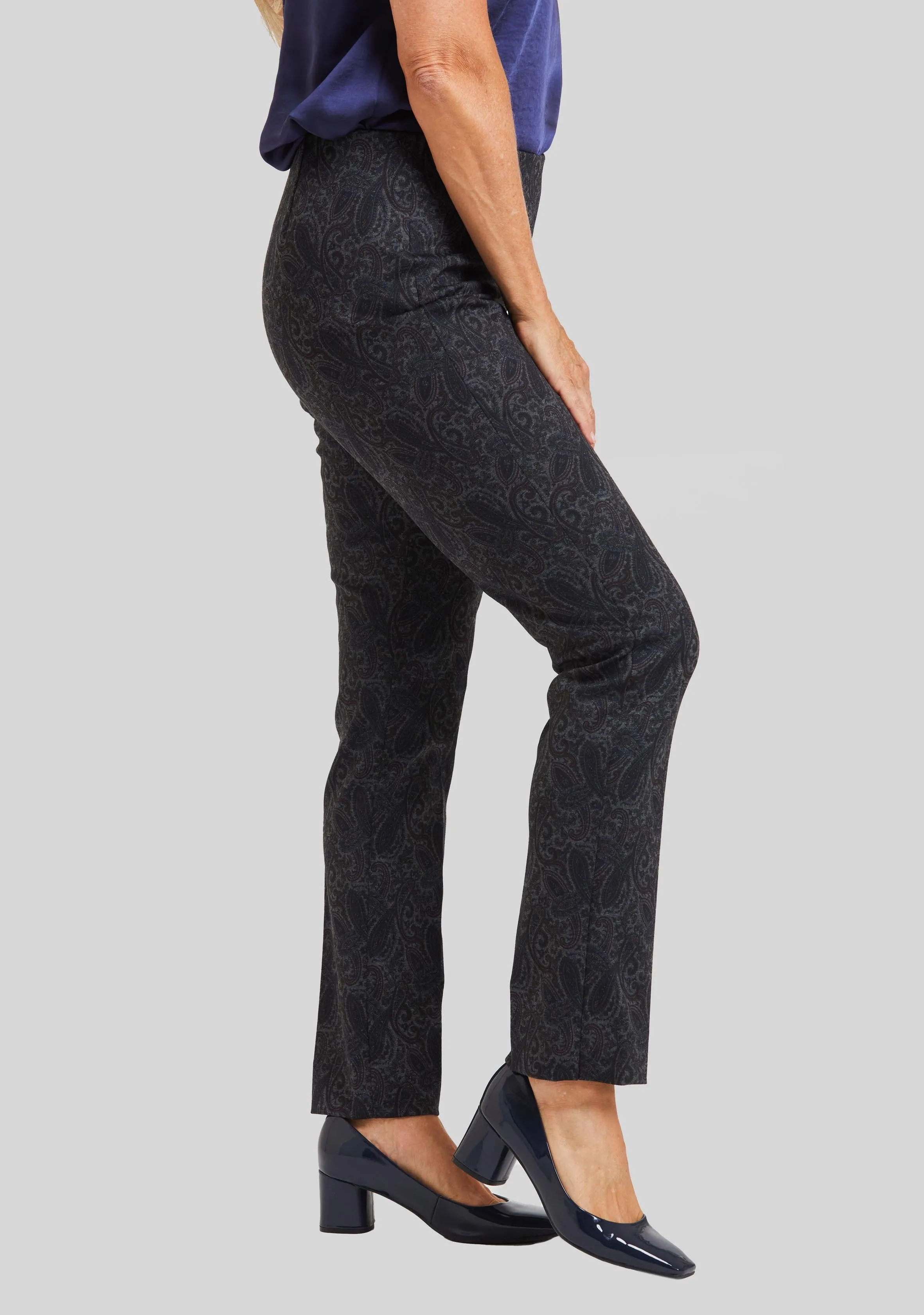 Amsterdam Paisley Annie Pull On Pant- FINAL SALE sold by Peace of Cloth product image thumbnail 3