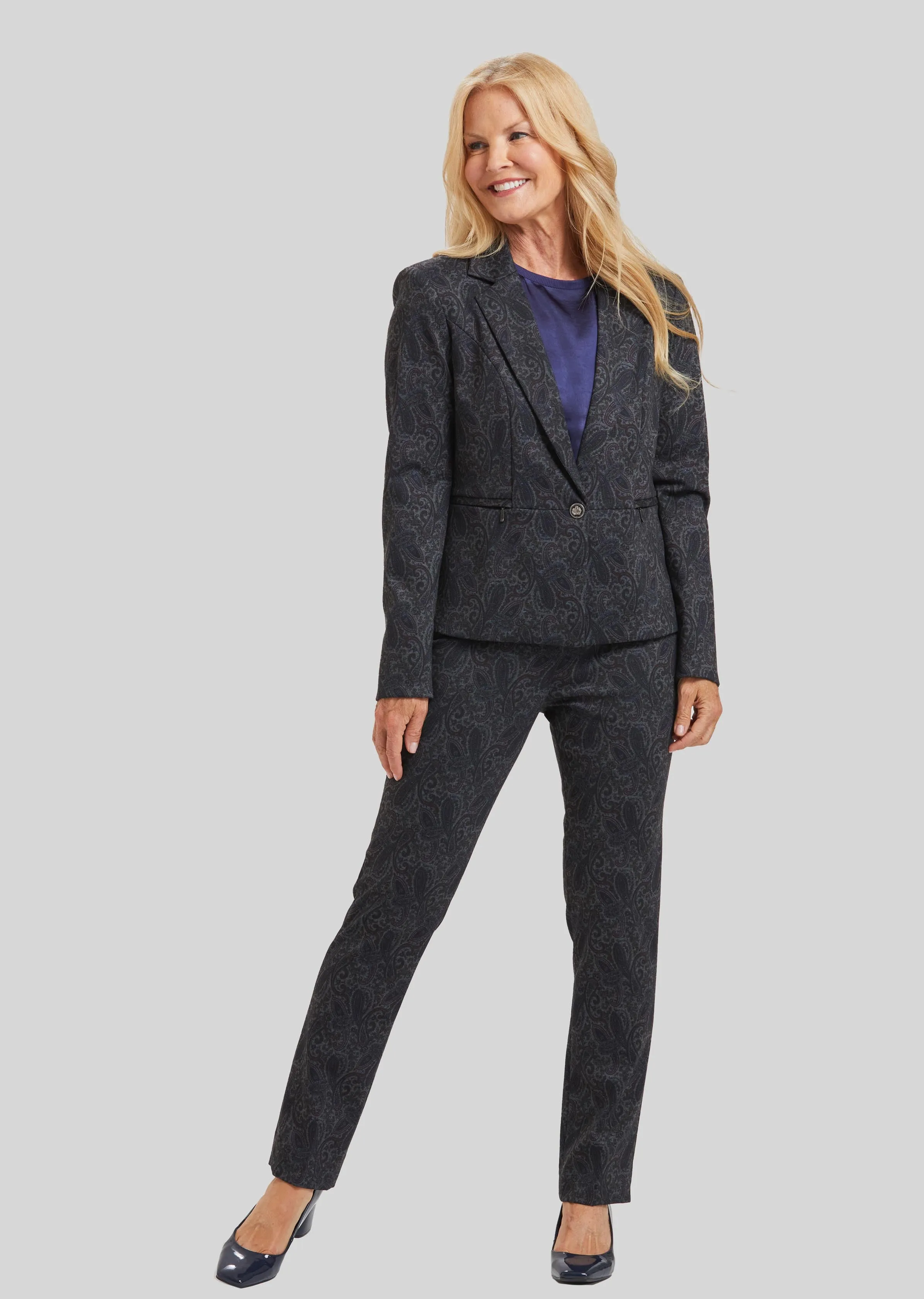 Amsterdam Paisley Annie Pull On Pant- FINAL SALE sold by Peace of Cloth