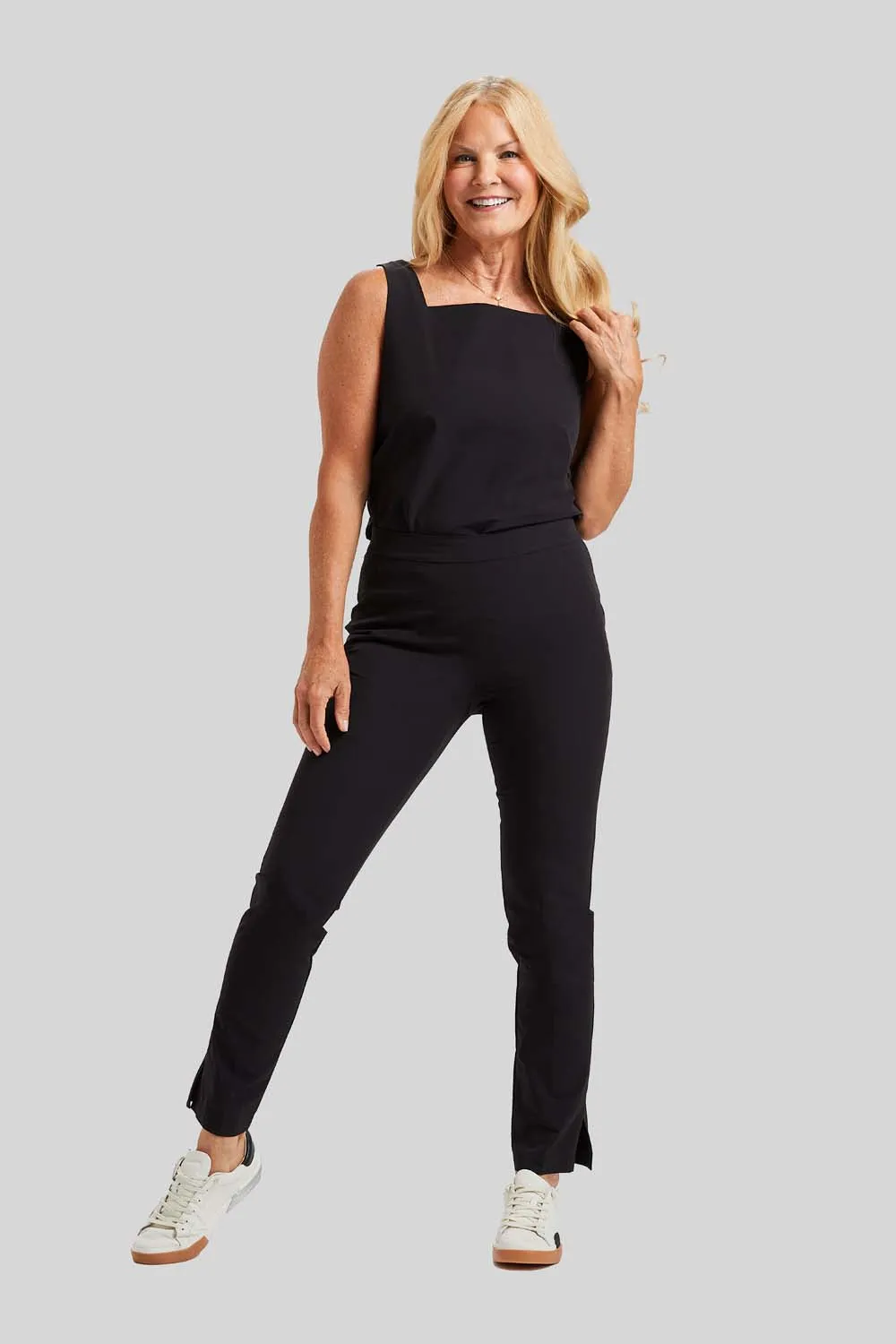 Majestic Stretch Brie Crop Pull On- FINAL SALE sold by Peace of Cloth