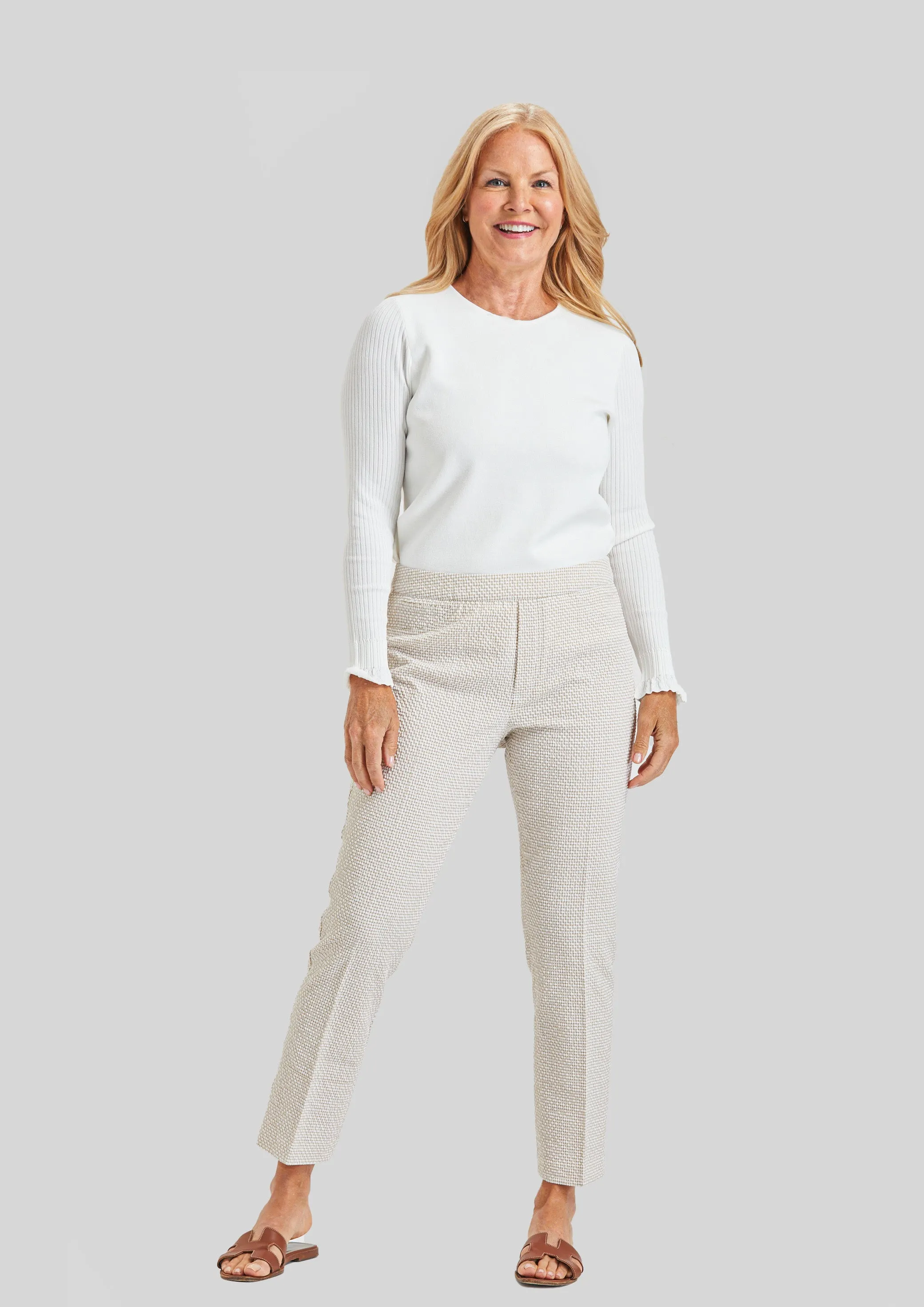 Joey Crop Jean - Nantucket Check sold by Peace of Cloth product image thumbnail 2