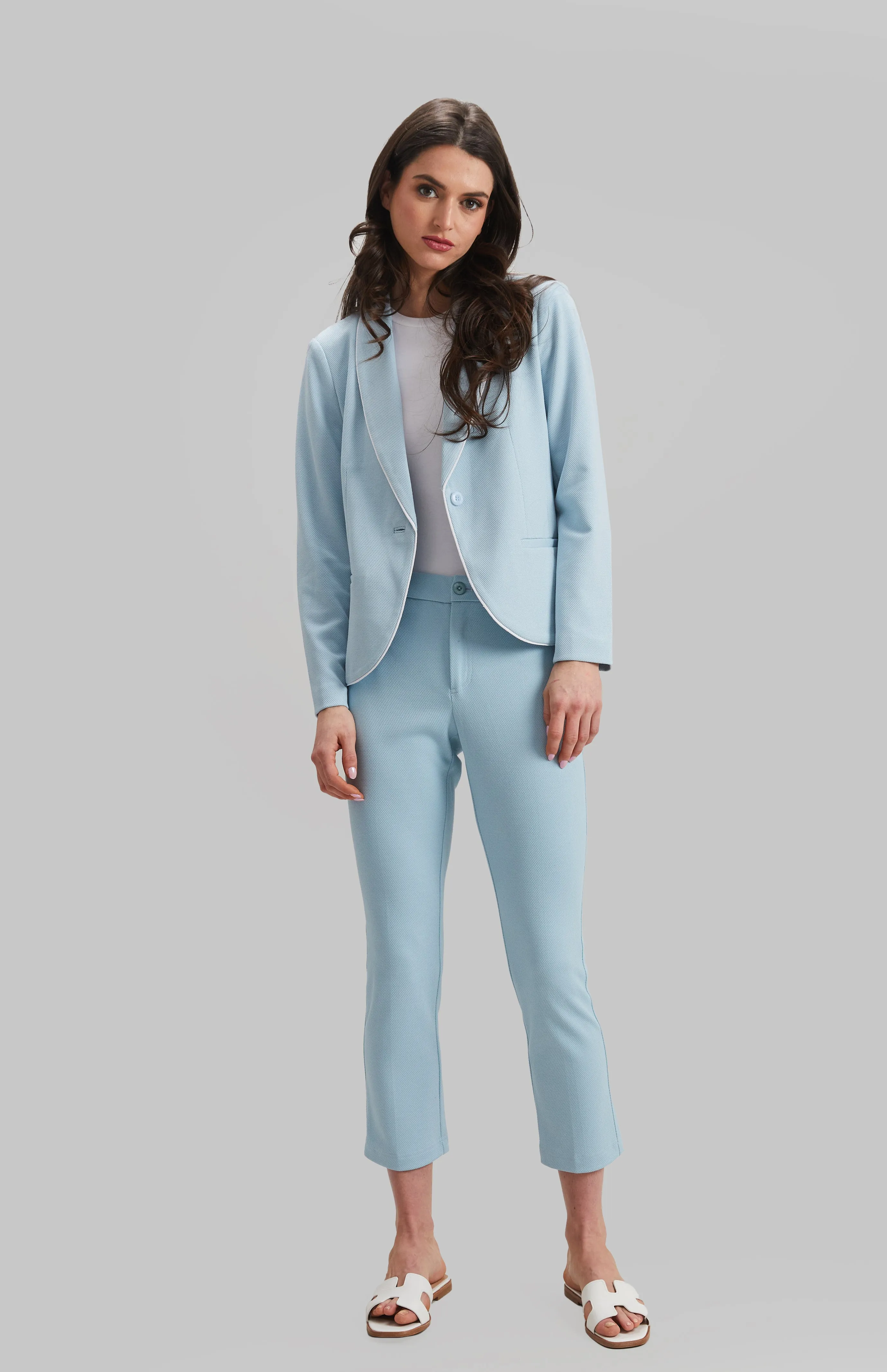 Solstice Pique Knit Hayes Crop Jean - FINAL SALE sold by Peace of Cloth product image thumbnail 2