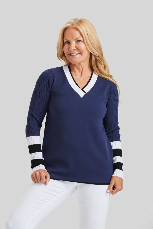 Off to the Races V-Neck-FINAL SALE sold by Peace of Cloth